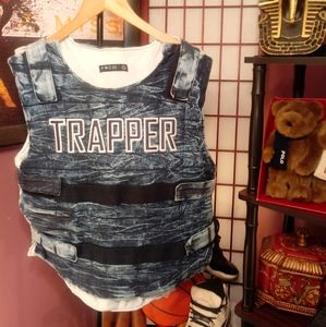 FOCUS Denin Trapper VestMens L Large.